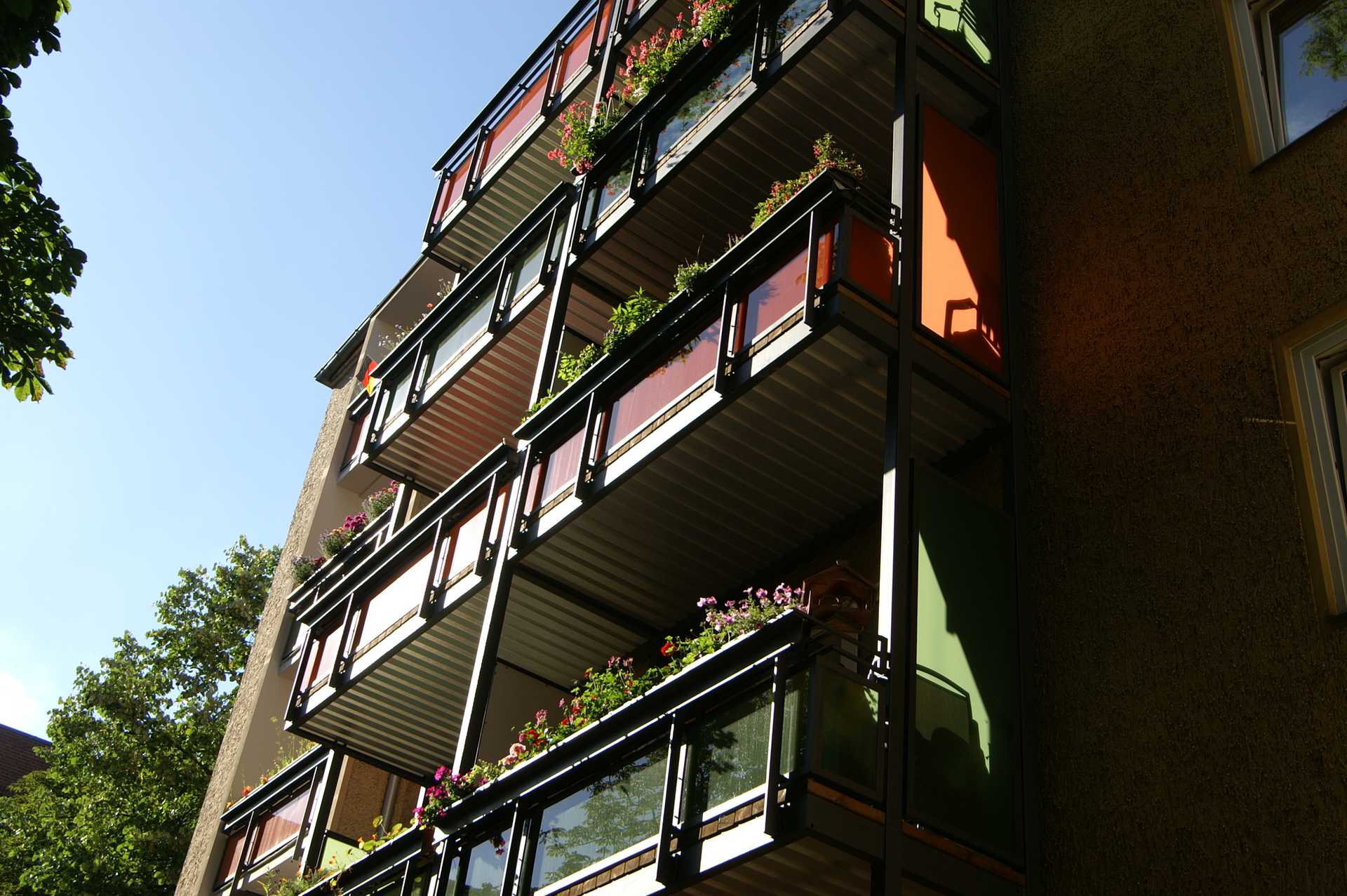 BS071 Neubau von 5 Balkonen